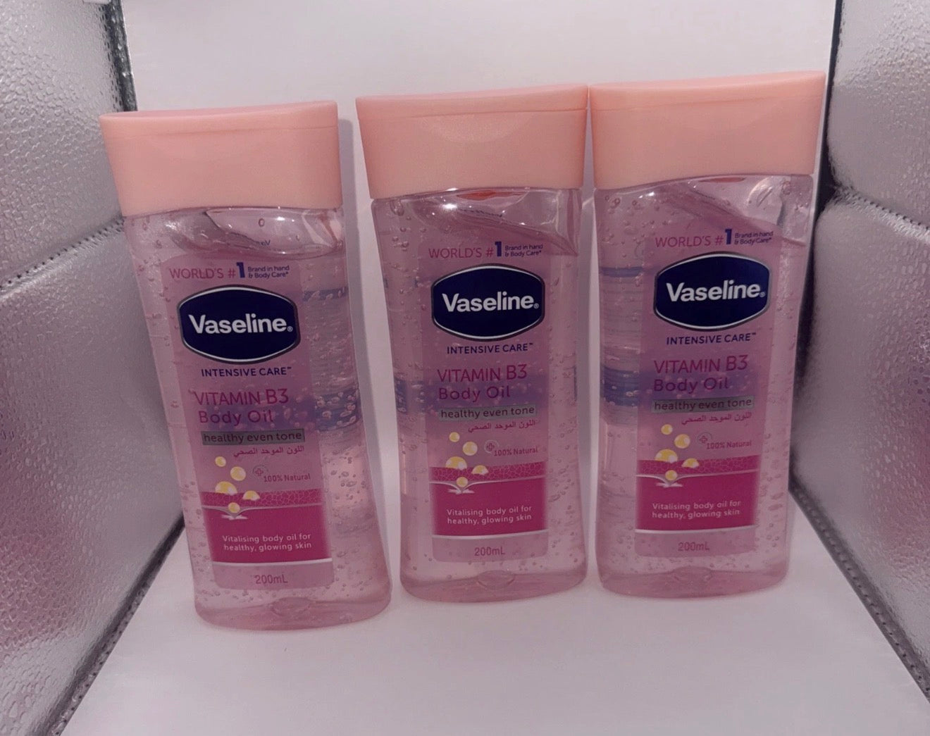 Vaseline Vitamin B3 Body Oil — Set of 3